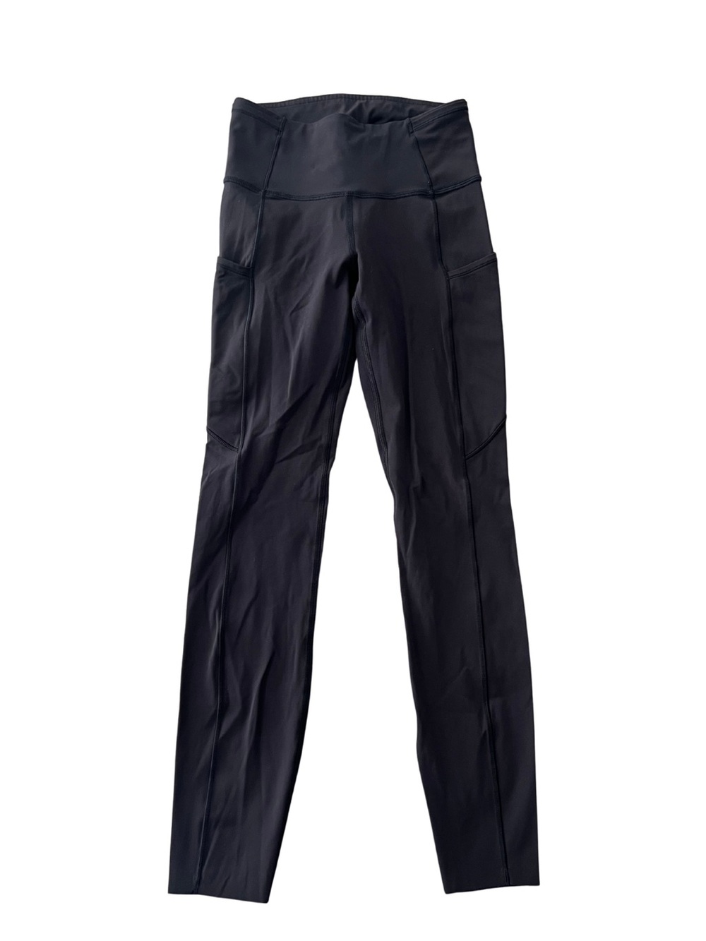 lululemon athletica Fast and Free Black High-Rise Performance Leggings